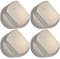 Ufixt For Stoves Compatible Silver Replacement Main Oven Cooker Hob Grill Control Knobs Fits Stoves Pack of 4