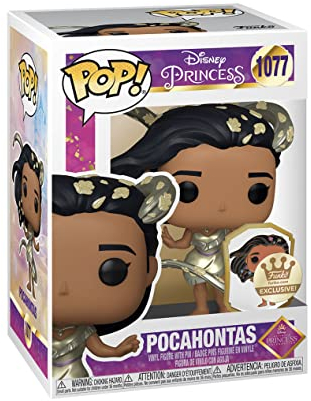 POP! Pocahontas Gold Ultimate Disney Princess with Enamel Pin