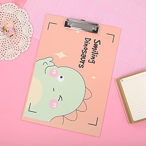 Klemmbrett A4, Karikatur-Design Klemmmappe A4 Bürobedarf & Schreibwaren für Rechtsanwälte Schüler Lehrer und Kinder Orange