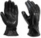 FAST WAY City Uni 211 Leder Motorradhandschuhe Sommer, Zertifizierte Motorrad Handschuhe Herr & Frau, Stretcheinsätze, Weitenverstellung, Schwarz, XS-3XL