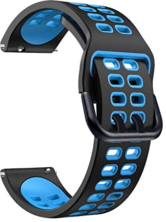 Wtukmo Cinturino di ricambio in silicone per smartwatch Polar Ignite/Ignite2/Unite, cinturino da 20 mm, For Polar Ignite 2, agata