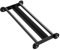 GMWD Glute Ham Glider, kommerzielle Gesäßmuskelrolle mit glatten Rädern, multifunktionale Übungsräder, Heim-Fitnessstudio, Ganzkörpertraining, AB-Training