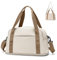 SZLX for Ryanair Airlines Cabin Bag 40x20x25 Underseat Foldable Travel Duffel Bag Holdall Tote Carry on Hand Luggage Overnight for Women and Men 20L(Beige Brown)