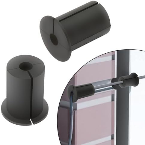 Beciety Starlink Cable Routing Kit for 1 Wall Hole, Starlink Cable Feed Through Bushings, Starlink Wall Grommet for Starlink Ethernet Cable Grommet, Silicone Starlink Accessories