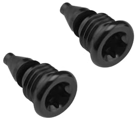 The Lord of The Tools 2 Stück Fahrrad-Entlüftungsschrauben für Hebelbehälter T25, kompatibel mit Magura EBT Fahrrad, Titanlegierung, Schrauben, Fahrrad, Kraftstofftank, Öl, Fülllochschraube, schwarz