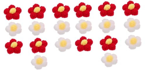 Lurrose 20 PCS Accessori della Forcella Accessori per Pin del all'Uncinetto Clip Semi Decorazione Lana Vestiti Decorazione