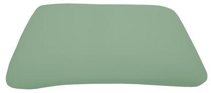 Dukal | Bezug passend für Tempur Arch und Tempur Symphony Schlafkissen S/M/L | 63 x 43 cm | aus hochwertigem DOPPEL-Jersey (100% Baumwolle) | Farbe: Jade