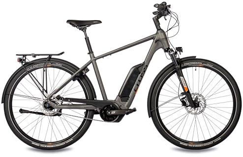 Airtracks 28 Zoll Trekking Fahrrad Herren E-Bike V-Tron Active Plus LINE Gen3 500 Wh 7 Gang Shimano Nexus - Rahmen 50cm 55cm 60cm - Mod 2024 (55cm (Körpergröße 175-185cm))