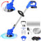 21V Grass Trimmer Electric Cordless Strimmer with 2x Battery, Lawn Mower, Pruning Cutter Garden Tools, Telescopic Lightweight Weed Hedge Trimmer Edge Trimmer for Garden Clearing Weeds Flower Trees