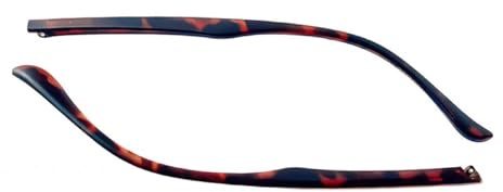 Glasses Replacement Arms Legs, Eyeglasses Temples Frame Replacements, DIY Temples for Glasses with Screws and Screwdriver, Tortoiseshell