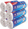 R MOVE 120 sacchetti spazzatura 50x60cm, sacchi spazzatura 30 litri, 6 rotoli di sacchi spazzatura, 20 sacchi immondizia per rotolo, sacchi indifferenziata, sacchetti pattumiera (Trasparenti)