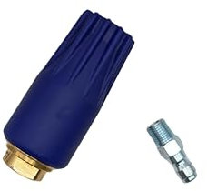 PressureWasherPartsUK P.A Italy 250 bar Max Turbo Nozzle with 11.6 mm Quick Release Adapter Included (055)