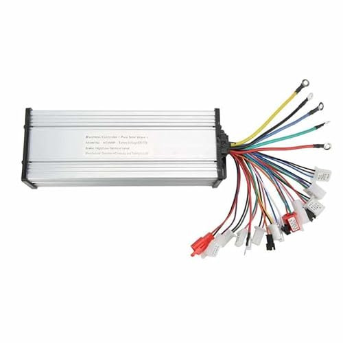 GFDSGRE E-Bike-Controller 48V 60V 72V 600W/800W/1500W Sinus Controller Brushless Motor Controller Silent Version Controller for Elektrofahrrad Brushed Motor Controller(48V 60V 72V 600W)