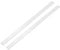 QUARKZMAN Barra Plana de Aluminio Cuadrada, 2 Pcs 3mm de Grosor 15mm de Ancho 305mm de Longitud Placa Plana Cuadrada de Aluminio 6063, 3 x 15 x 305 mm Stock Sólido de Molino