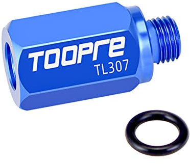 Hattba Adaptador de embudo de purga de bicicleta de carretera, aleación de aluminio, adaptadores de embudo de purga de freno hidráulico, accesorios para bicicletas