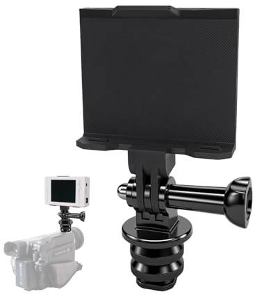Auxazalux Hot Shoe Bracket Cold Shoe Mount for ImmersionRC Powerplay, Suitable for Any DSLR, Mirrorless Camera and Camcorder