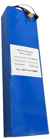 48V Batterie De Vélo Électrique avec 2A Chargeur 20AH Batterie Haute Puissance Étanche Batterie 13S4P Batterie De Rechange pour Trottinette Électrique Remplaçable Batterie Lithium-ION