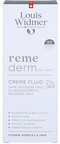 Louis Widmer remederm Creme Fluid unparfümiert