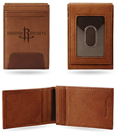 Rico Industries Unisex-Erwachsene Rockets Geldbörse aus hochwertigem Leder mit Vordertasche, Multi, Einheitsgröße