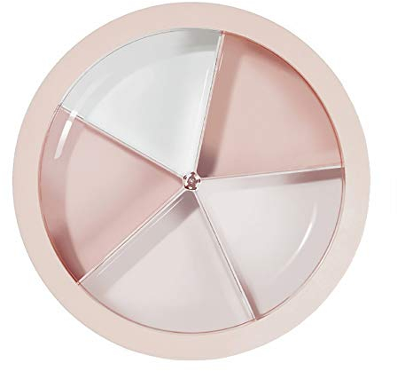 HAYAN Snack Schalen Dish süßigkeiten box mit Deckel 28,6 × 8 cm (Pink)