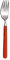 Mepra AZC10F71121 Fischgabel, Karotte, Orange