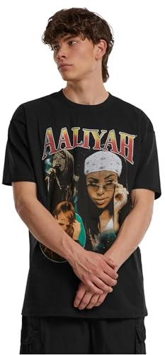 Merchcode Herren Aaliyah Retro Tee