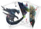 SAKAMI - Monster Hunter - World Ice - 52 Spielkarten - Poker, Kartenspiel, Deck, Playing Cards - original & lizensiert