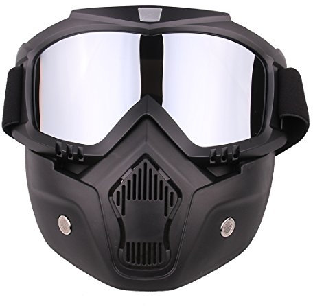 YAKI Máscara Táctica CS Airsoft Paintball Completa Con Gafas de Protección Para Nerf