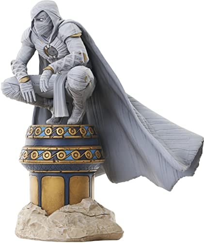 DIAMOND SELECT TOYS LLC Statue Caballero Luna auf ägyptischem Pilar 25 cm