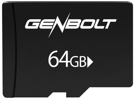 GENBOLT Memory TF Card 64GB for Security Camera Recording