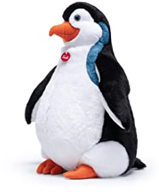 Trudi Pinguin Pino Nordpol-Pinguin, Weihnachts- und Geburtstags-Plüschgeschenk | 45x58x32cm Grosse XXL | Wassertiere | Modell 26568