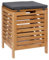 5 five simply smart Banc de Rangement Bambou