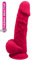 Dream Toys Real Love Dildo with Balls 22 cm Fuchsia
