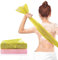 2 Stück Afrikanischer Netz Schwamm Peeling Netz African Net Sponge 80cm Afrikanisches Peeling netz Langer Badeschwamm Afrikanisches Peeling Dusche African Sponge für Den Täglichen Gebrauch-Rosa&Gelb