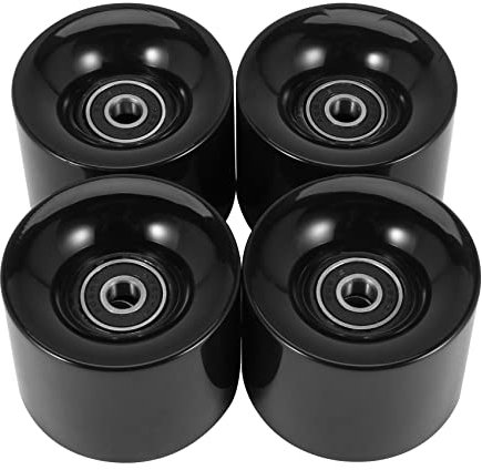 Giilayky Packung mit 4 60Mm Skateboard Rädern + ABEC-9 Lagerstahl und Distanzrad Cruiser Rädern