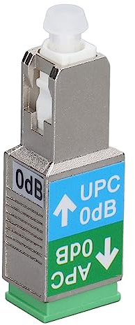 Adaptador de Fibra óptica SC UPC Macho a SC Hembra Adaptador 1200nm a 1600nm Convertidor óptico Híbrido Monomodo Conector Acoplador