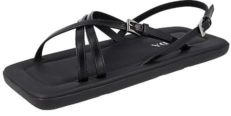 Prada Herren Schwarz Leder Sandalen 2X3075 B4L F0002 44 EU/UK 10