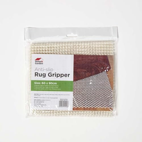 HOMESCAPES PVC Non-Slip Door Mat Gripper for Indoor Use on Doormats Mats and Rugs, 60 x 90 cm