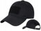 M-Tac Taktische Baseballkappe Rip-Stop – Flexibel, Wasserabweisend & Atmungsaktiv mit Klettverschluss für Outdoor & Taktische Einsätze, Schwarz, S/M