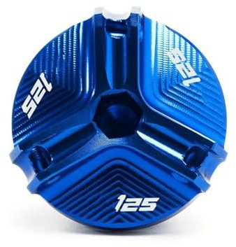 Für Y&amaha YZFR125 YZF R125 2008-2022 2023 Motorrad Motoröl Einfüllstopfen Öleinfülldeckel Motoröl Einfülldeckel (Color : Blau)