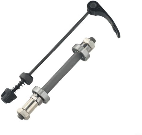 Bike Quick Release Skewer Nuts Front and Rear Quick Release Axle Skewers With Bearings for Road Mountain Bike(Rear)