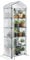 VOUNOT® Serre de Jardin PE avec Étagères 5 Niveaux Serre de Jardin pour Légumes Plantes Fleurs Bâche Renforcée 135g/m2 Protéger Vos Plantes en Toutes Saisons 69x49x193cm