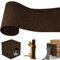 Rascador Adhesivo Sofa Gatos 40×100cm, Hillylolly Tapete Autoadhesivo para Rascar Gatos, Tapete Rascador para Gatos, DIY Climbing Cat Scratcher Torres para Gatos (marrón Oscuro)