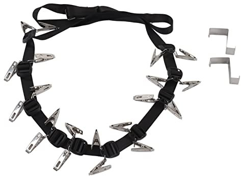 Restokki Hutablage aus Edelstahl zur Wandmontage, praktischer Hut-Organizer für die Haustür, Schwarz