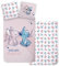Brandmac Parure de Lit Stitch & Angel pour Lit Bébé ou Junior, 100% Coton et Réversible, Housse de Couette 100x135 cm et Taie d'oreiller 40x60 cm