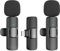 oraolo Microphone Cravate sans Fil pour iPhone, Mini Microphone avec Suppression du Bruit Et Son Cristallin pour l'enregistrement Vidéo, Vlogging, TikTok, Youtube