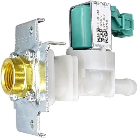 zoubeqie 607335 Dishwasher Water Inlet Valve 00607335 Compatible For Bosch Compatible For Kenmore Compatible For Thermador Dishwasher