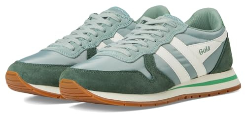 Gola Daytona Chute Sneaker für Damen, Green Mist/Evergreen/Off White, 39 EU