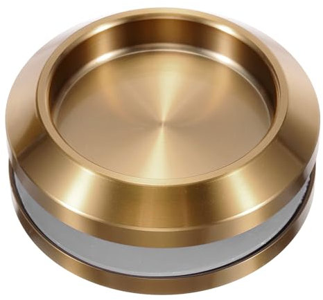 PATIKIL Round Sliding Glass Door Handle, 304 Stainless Steel Back-to-Back Bathroom Door Handles Pull Knob 2.7 OD with Screw for Shower Balcony Office Sliding Doors, Rose Gold