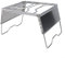 Réchaud à charbon de bois pliable coupe-vent pour camping et randonnée